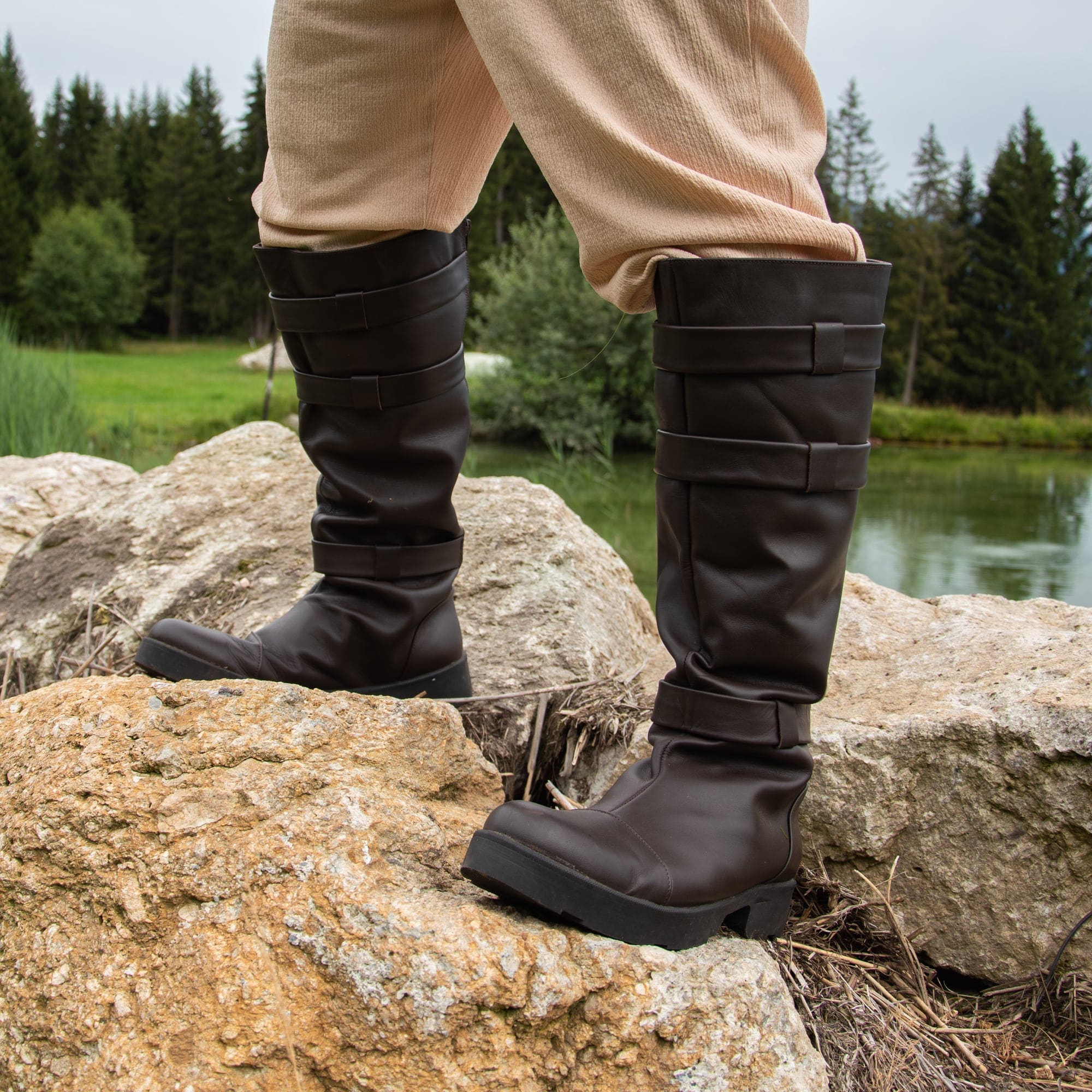 Jedi Kostüm Set | Cosplay Outfit (7-teilig) – Bild 5