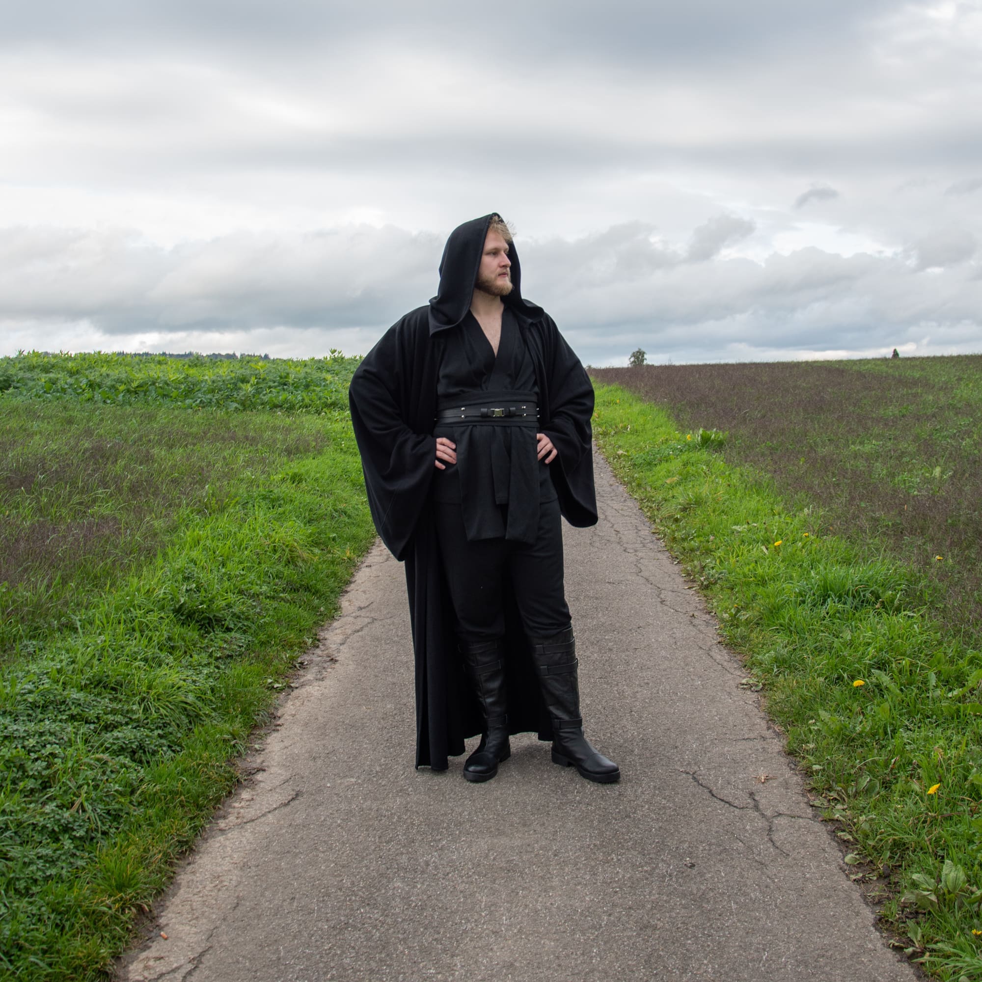 Dark Side Kostüm Set | Cosplay Outfit (7-teilig)