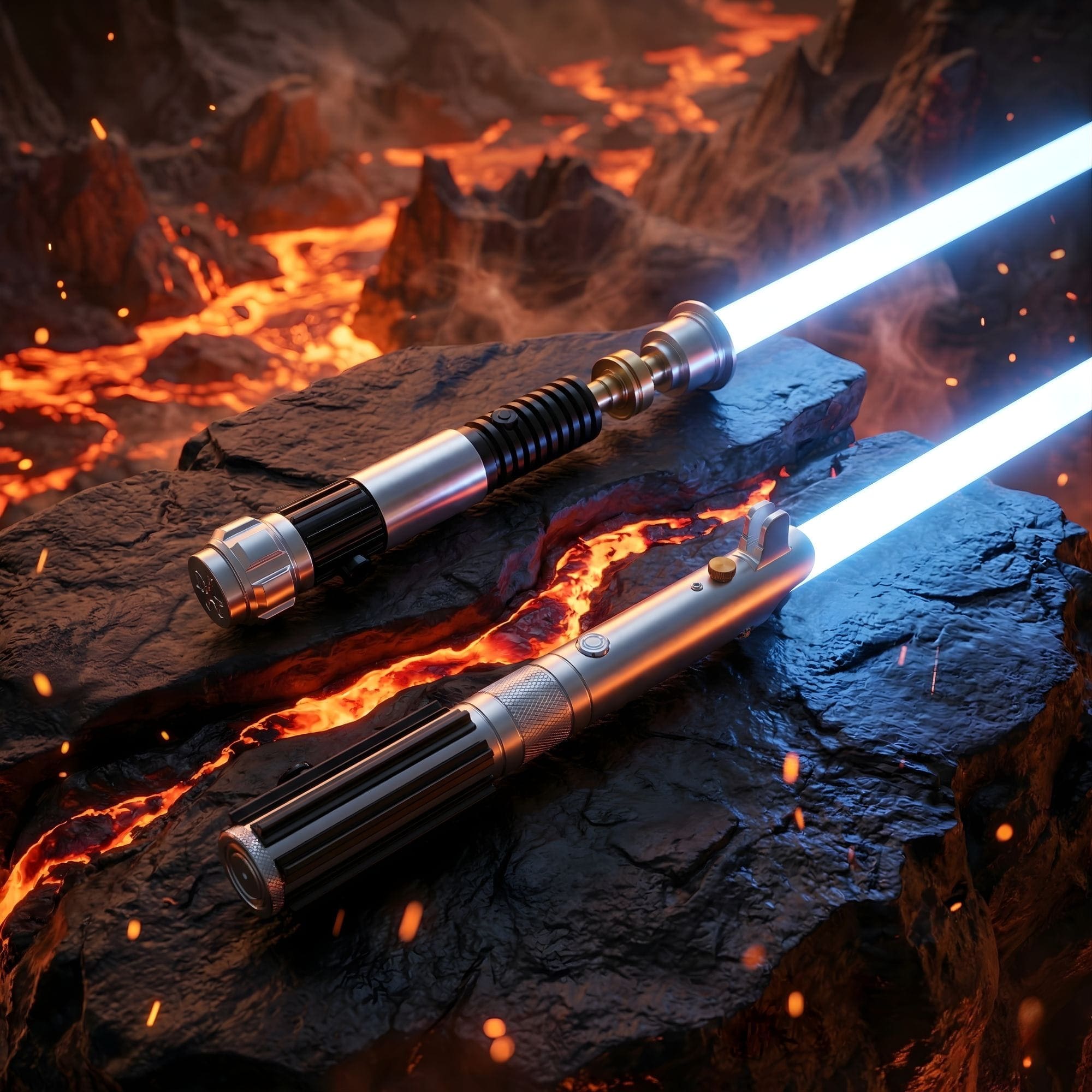 "Fallen Brotherhood" Lightsaber Bundle | Anakin & Obi-Wan SE | Simplified Editions